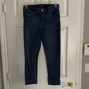 White House Black Market Dark Blue Ankle Jeans